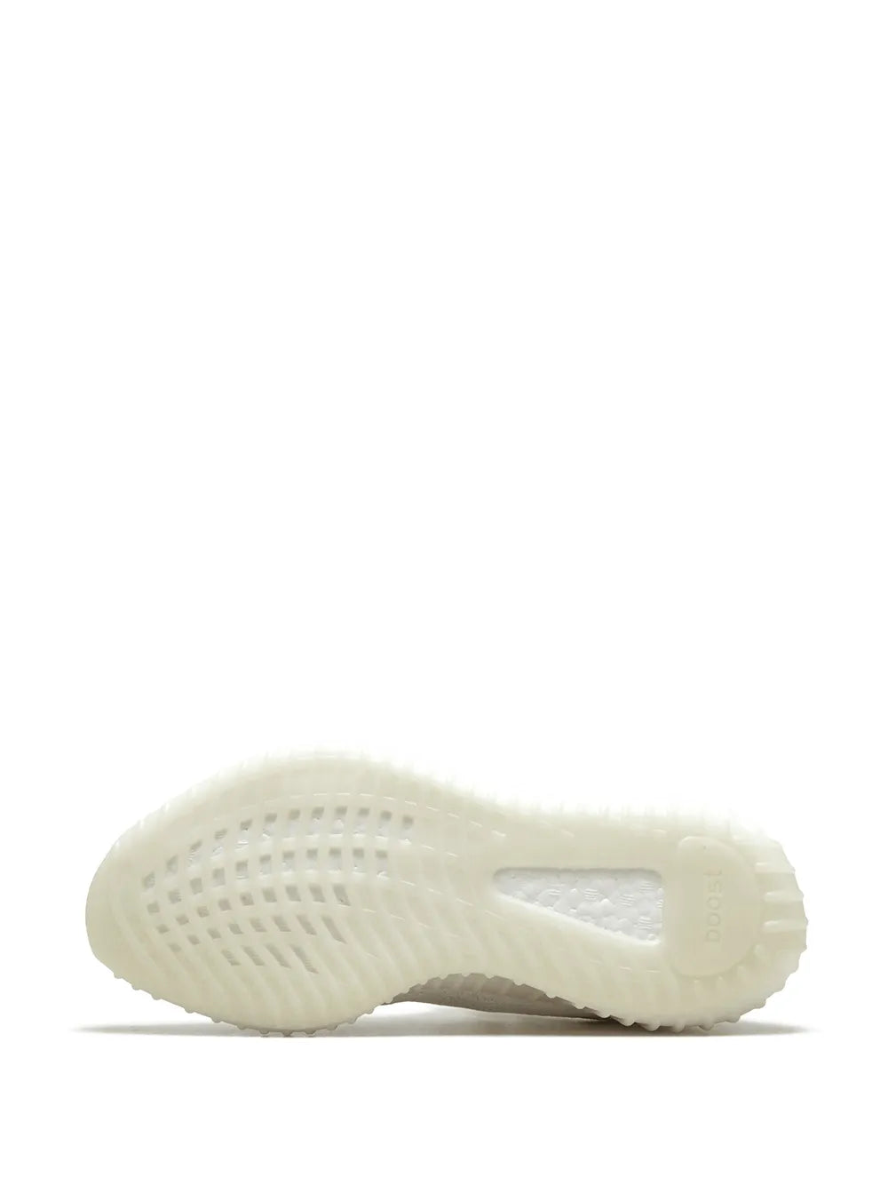 adidas Yeezy Boost 350 V2 Triple White Sneakers — White — Size US M 5.5 - US W 7 — Detail View