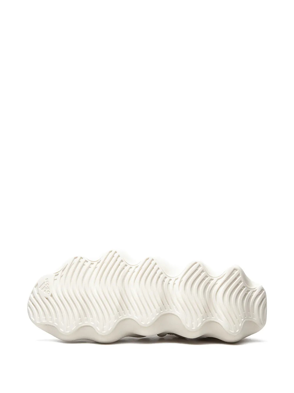 adidas Yeezy 450 Cloud White Sneakers — White — Size US M 6 - US W 7.5 — Top View