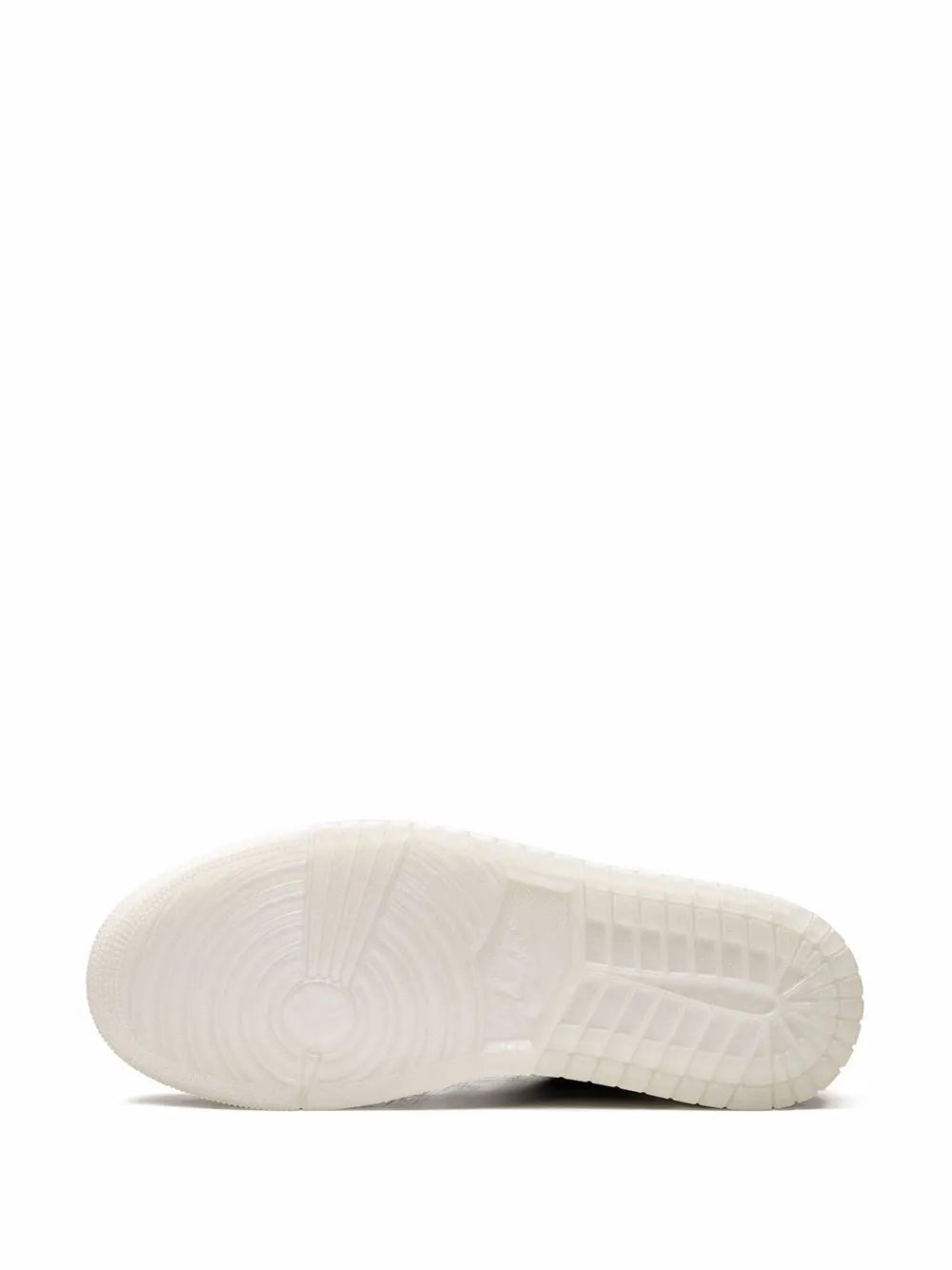 Air Jordan 1 Low Diamond Sneakers — Black/White — Size US M 9.5 - US W 11 — Top View