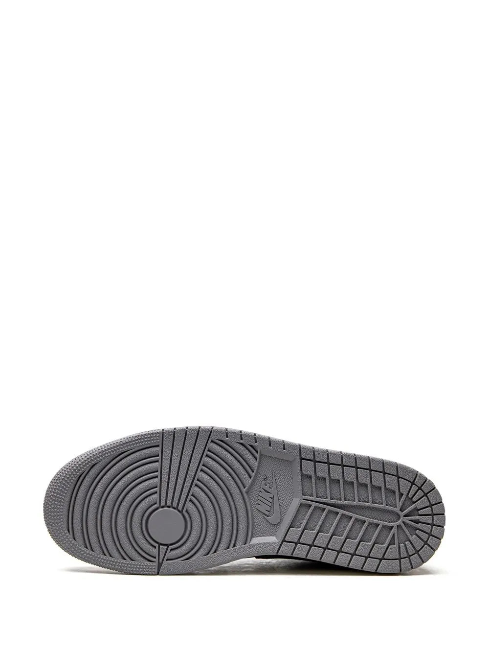Air Jordan 1 Low Se Craft Sneakers — Black/Grey — Size US M 9.5 - US W 11 — Top View