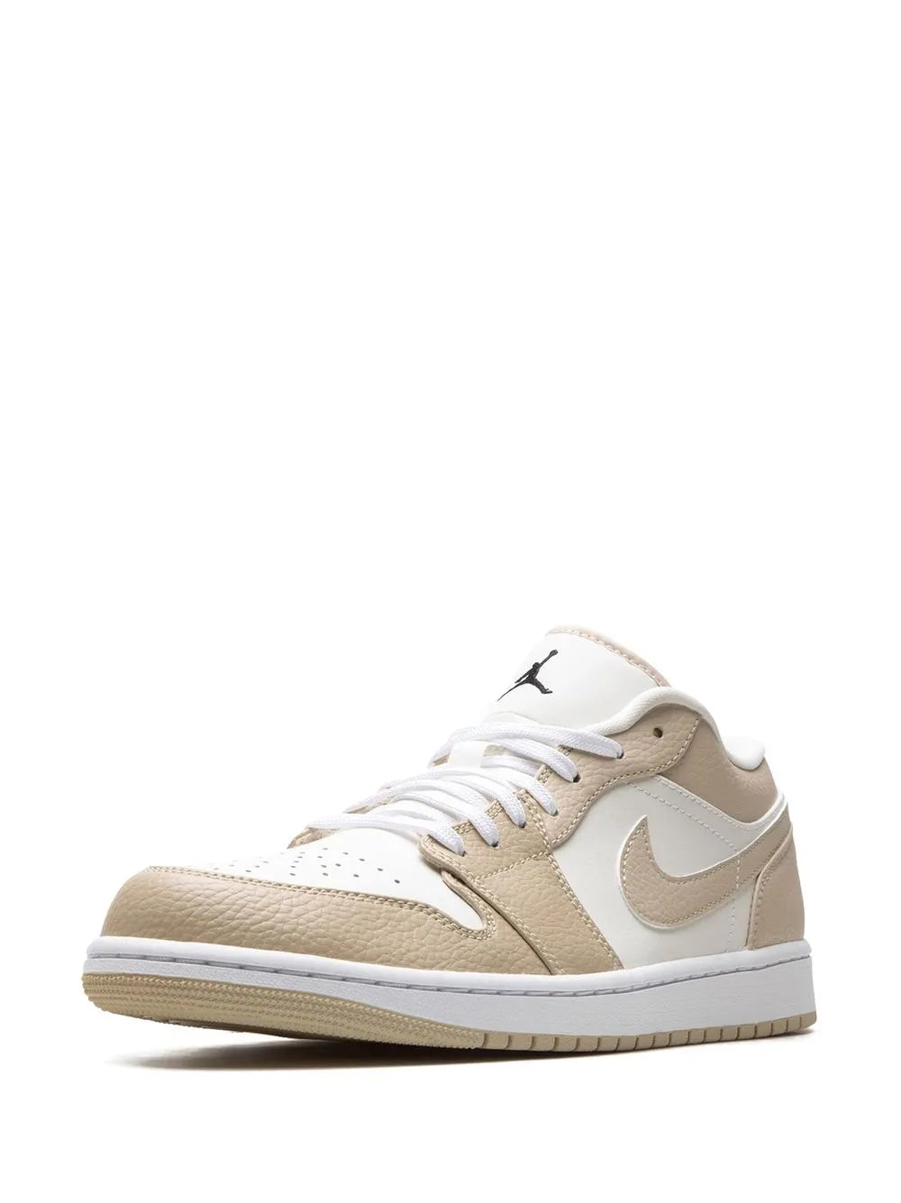 Air Jordan 1 Low Sail/Rattan Sneakers — Same as shown — Size US M 9.5 - US W 11 — Detail View