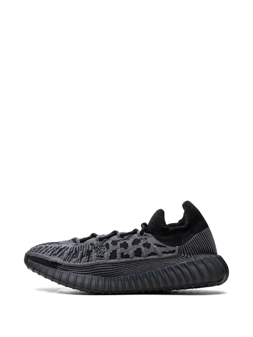 adidas Yeezy Boost 350 V2 Cmpct Slate Onyx Sneakers — Black — Size US M 11 - US W 12.5 — Detail View