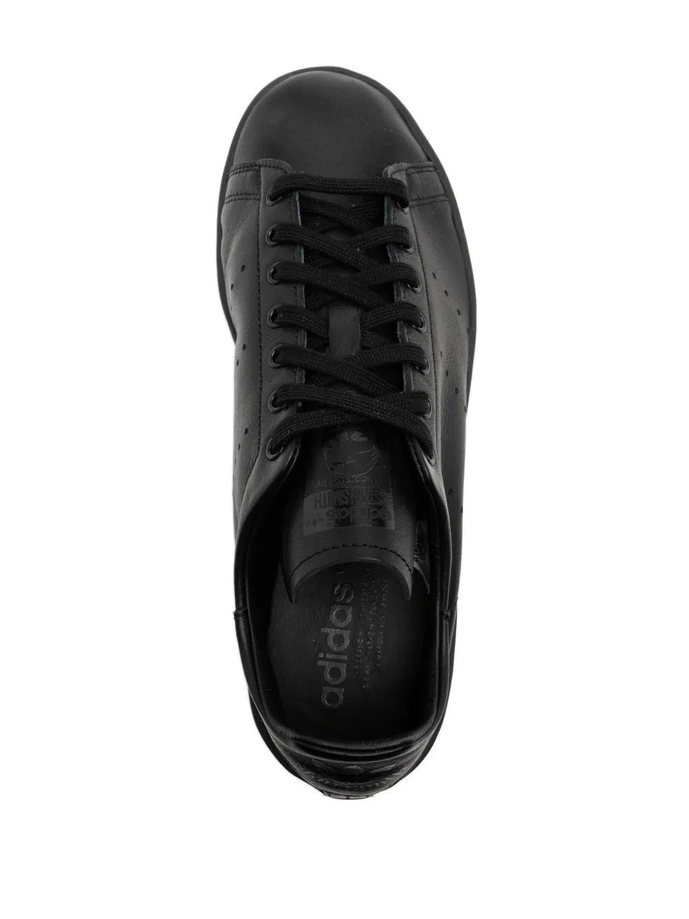 adidas Stan Smith Decon Sneakers — Black — Size US M 8 - US W 9.5 — Top View