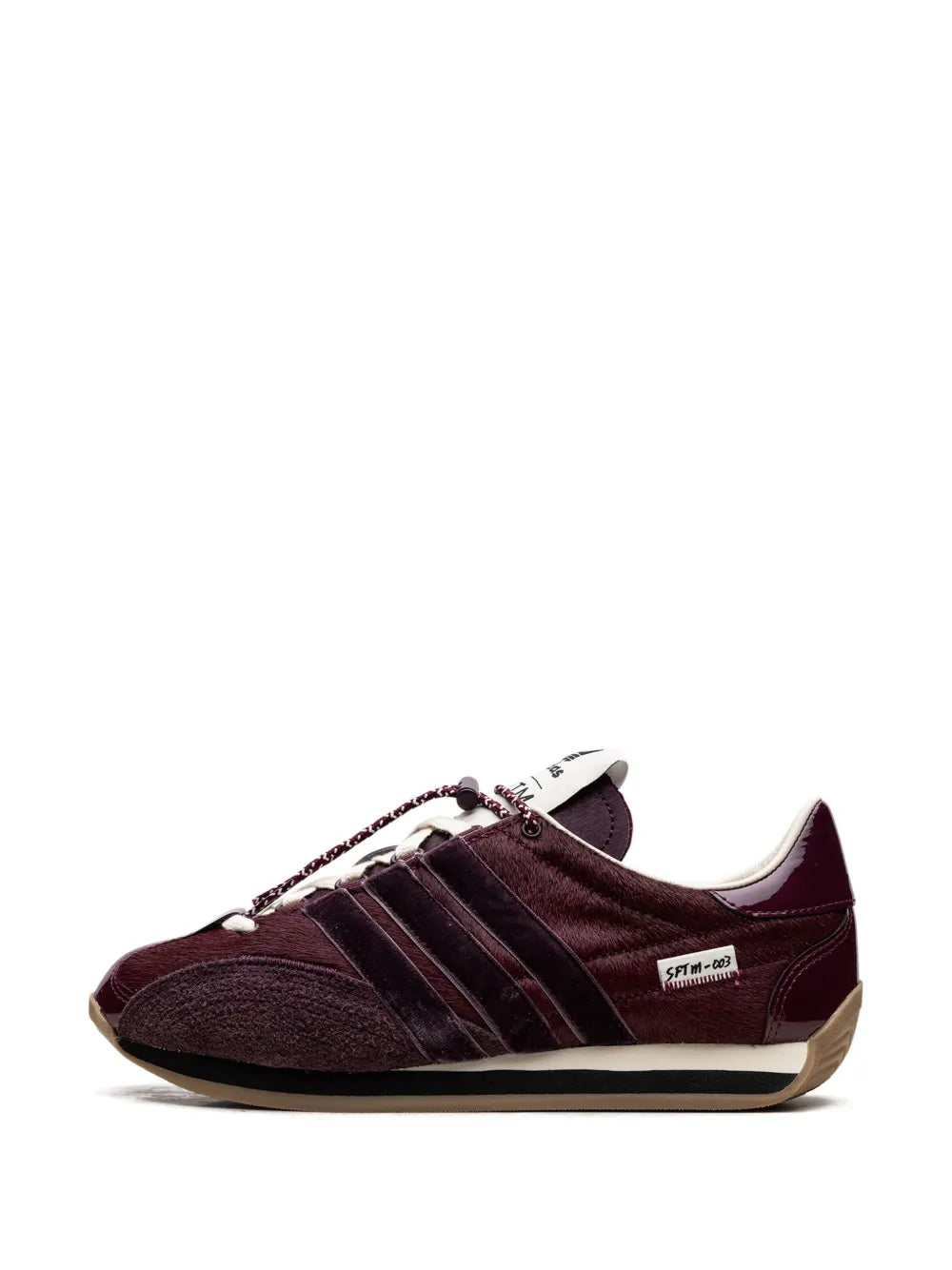adidas X Song For The Mute Country Og Sneakers — Chocolate Brown — Size US M 8 - US W 9.5 — Detail View