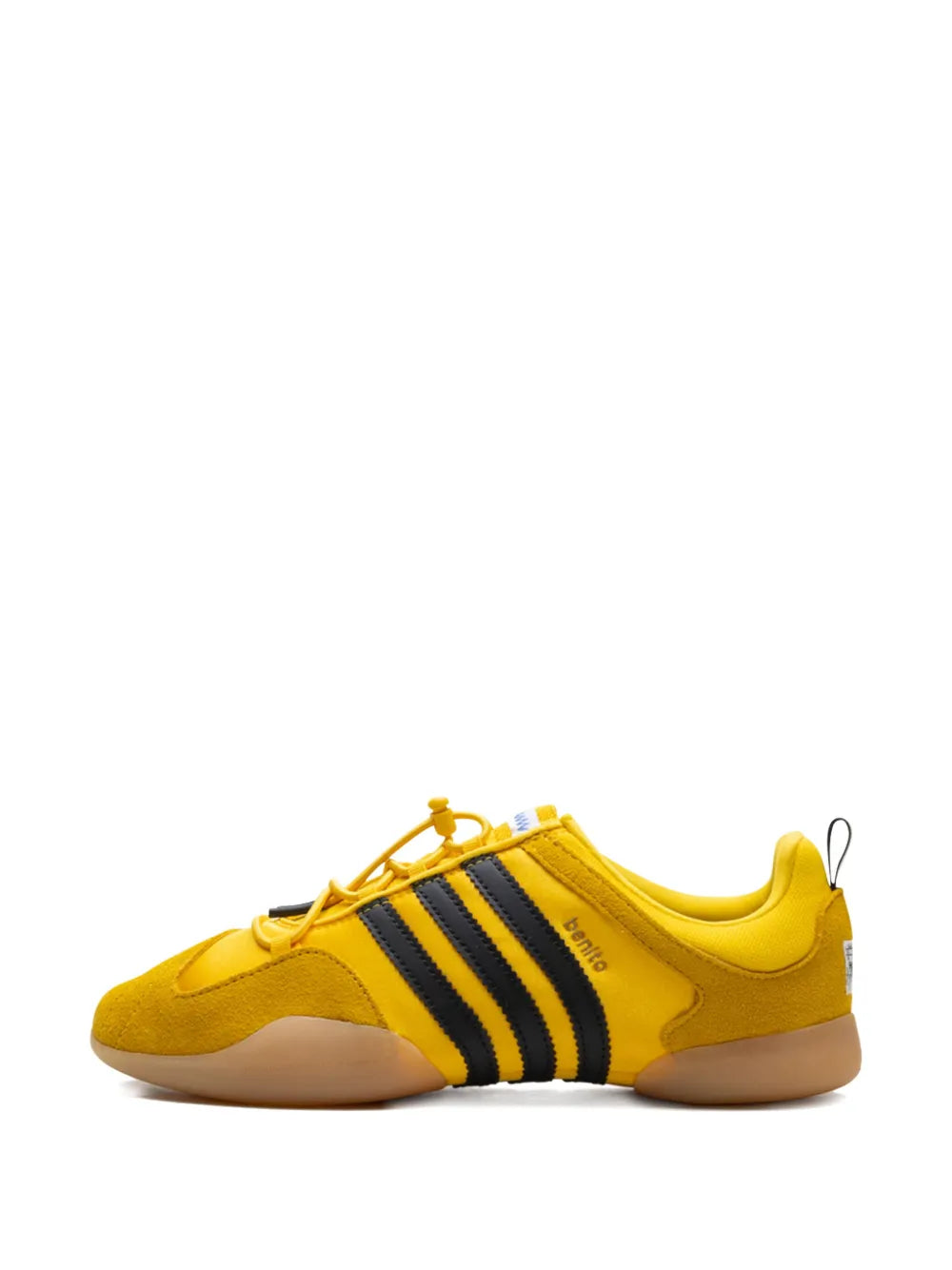 adidas X Bad Bunny Ballerina Bold Gold Sneakers — Banana Yellow — Size US M 8 - US W 9.5 — Detail View