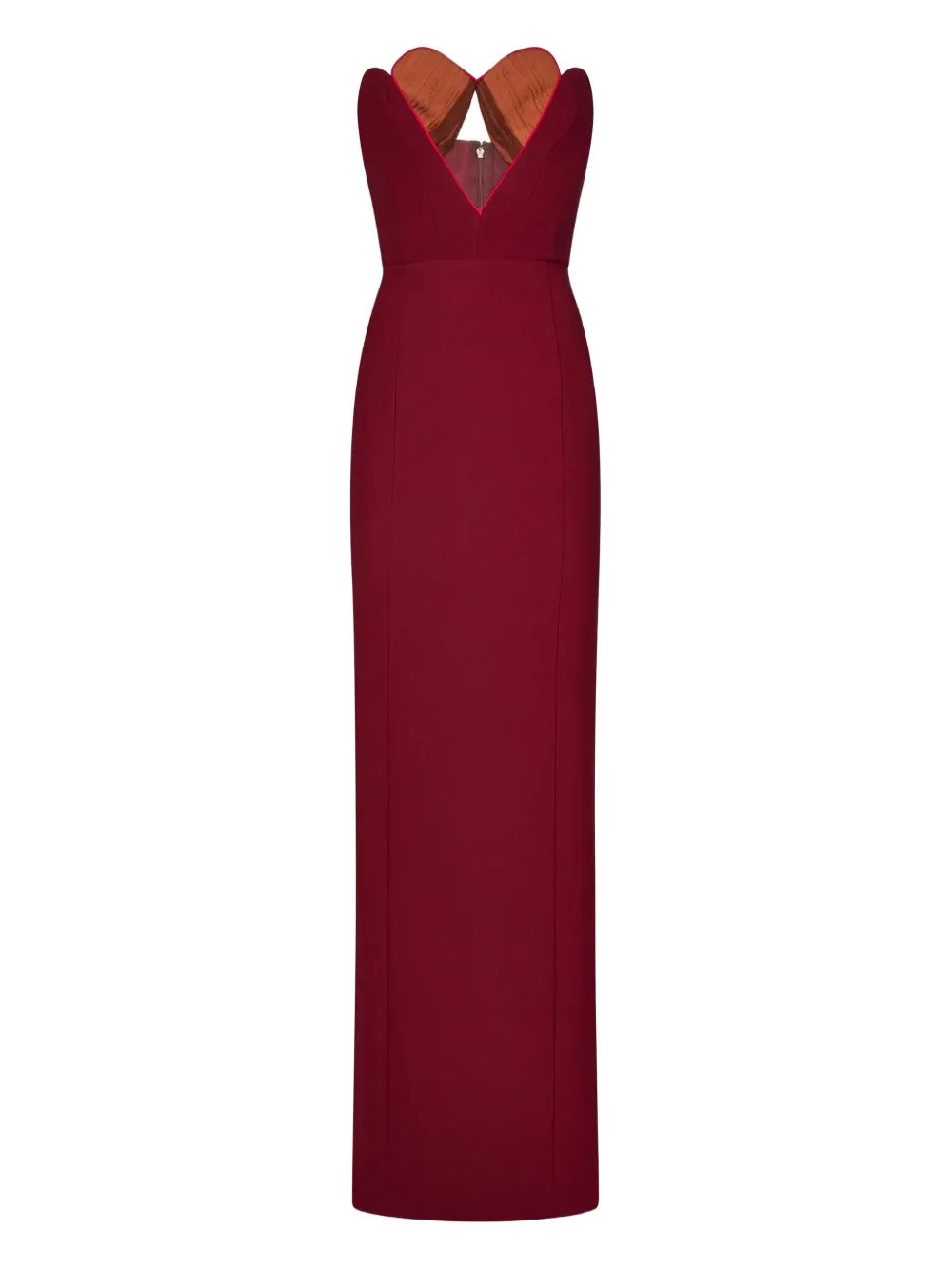 Nensi Dojaka Sweetheart Neckline Maxi Dress — Same as shown — Size XS — Front View