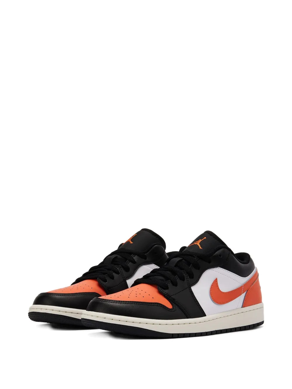 Air Jordan 1 Low Shattered Backboard Alternate Sneakers — Black — Size US M 10.5 - US W 12 — Side View
