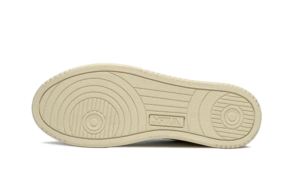 Autry Medalist Low Leather Leather White Black