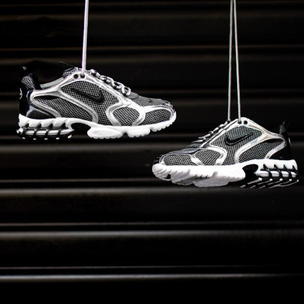 Air Zoom Spiridon Cage 2 Stussy Pure Platinum
