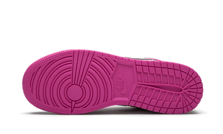 Air Jordan 1 Low Black Active Fuchsia - CK3022-005
