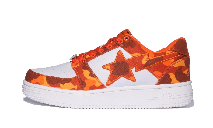 A Bathing Ape Bape Sta Hazard Heron Preston Orange