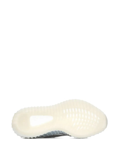 adidas Yeezy Boost 350 V2 Blue Tint Sneakers — Grey — Size US M 9 - US W 10.5 — Top View