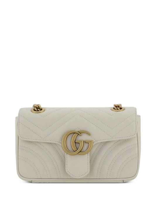 Gucci Mini Gg Marmont Shoulder Bag — Same as shown — Size One Size — Front View