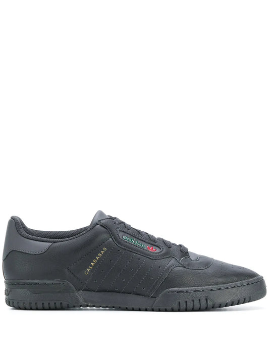 adidas Yeezy Powerphase Core Black Sneakers — Black — Size US M 3.5 - US W 5 — Front View