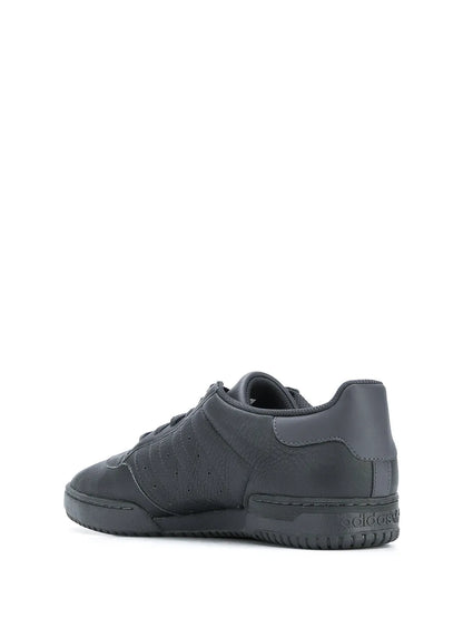 adidas Yeezy Powerphase Core Black Sneakers — Black — Size US M 3.5 - US W 5 — Back View