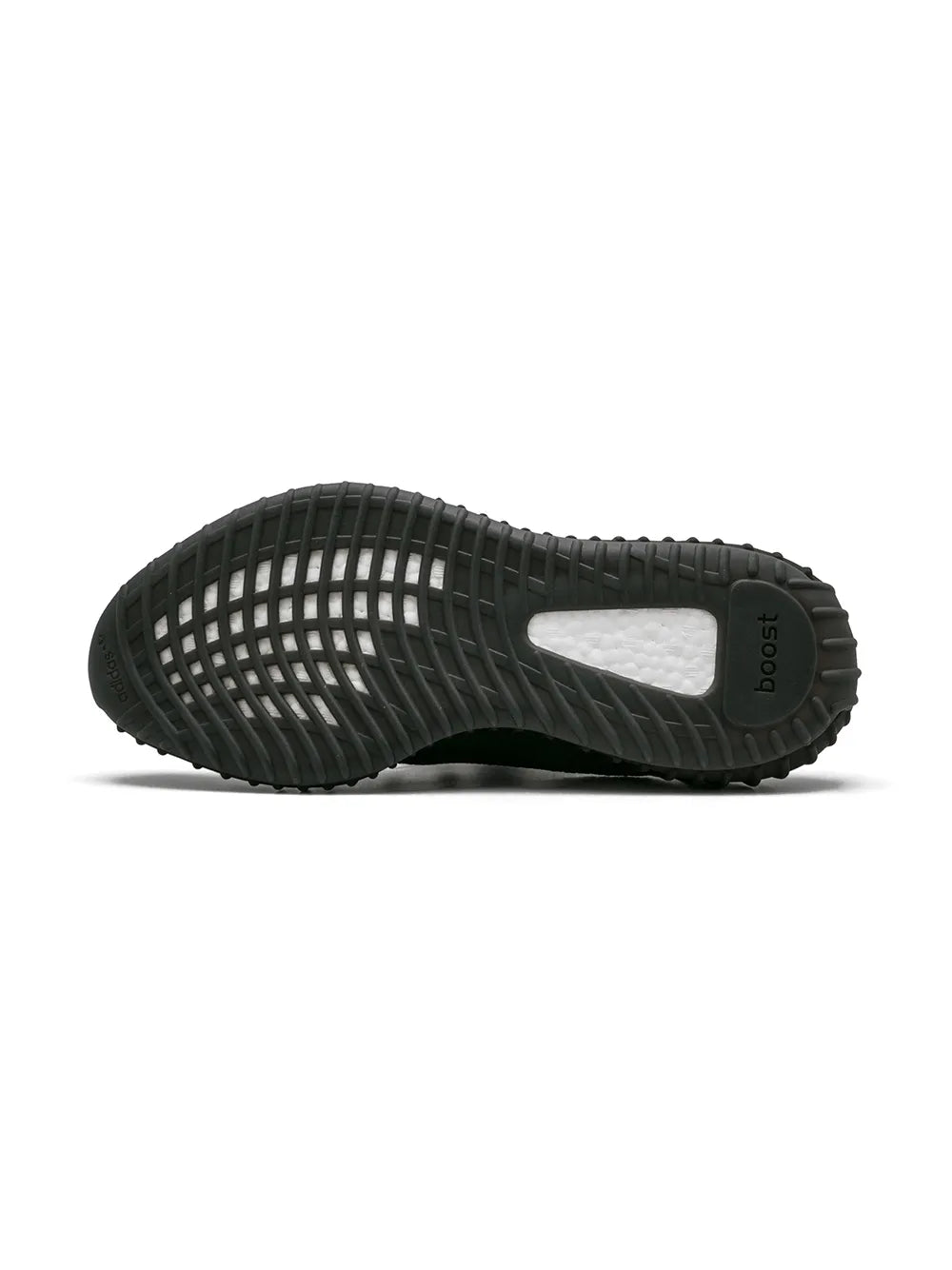 adidas Yeezy Boost 350 V2 Oreo Sneakers — Black — Size US M 5.5 - US W 7 — Detail View