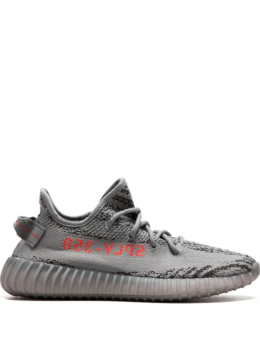 adidas Yeezy Boost 350 V2 Beluga 2.0 Sneakers — Grey — Size US M 9 - US W 10.5 — Front View