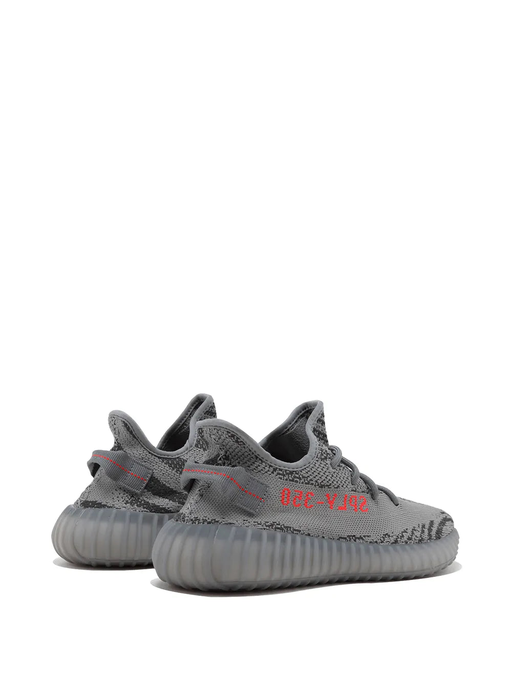 adidas Yeezy Boost 350 V2 Beluga 2.0 Sneakers — Grey — Size US M 9 - US W 10.5 — Back View