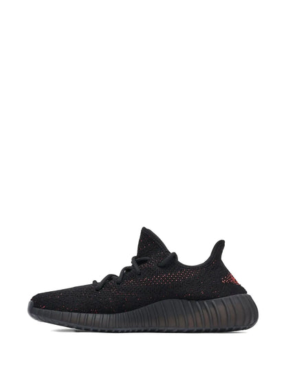 adidas Yeezy Boost 350 V2 Cored Red Black 2016/2022 Sneakers — Black — Size US M 5.5 - US W 7 — Back View