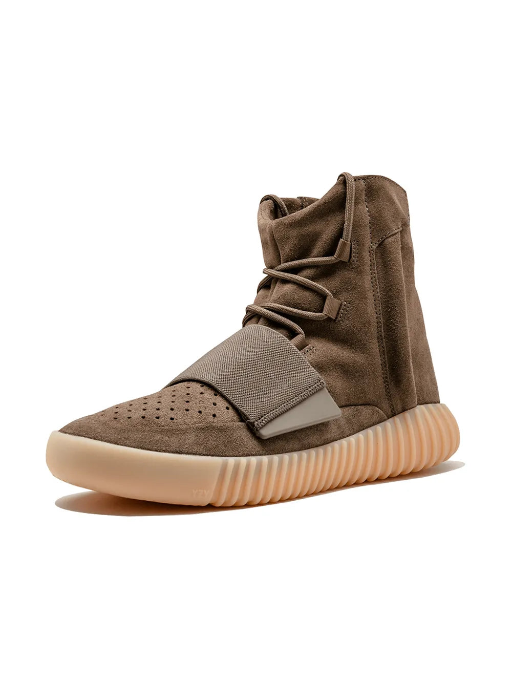 adidas Yeezy Boost 750 Chocolate Sneakers — Brown — Size US M 8.5 - US W 10 — Top View