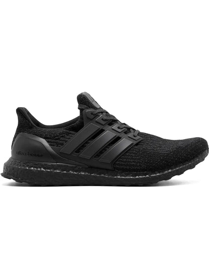 adidas Ultraboost Triple Black 3.0 Sneakers — Black — Size US M 5 - US W 6.5 — Front View
