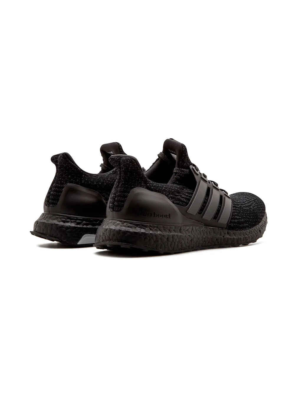adidas Ultraboost Triple Black 3.0 Sneakers — Black — Size US M 5 - US W 6.5 — Back View
