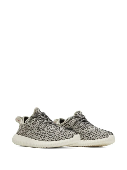 adidas Yeezy Boost 350 Turtle Dove Sneakers — White/Grey — Size US M 9 - US W 10.5 — Side View