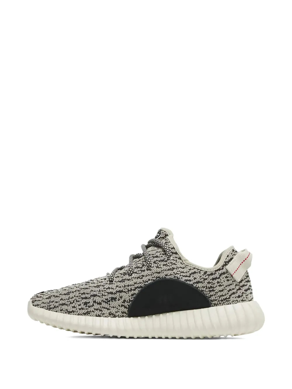 adidas Yeezy Boost 350 Turtle Dove Sneakers — White/Grey — Size US M 9 - US W 10.5 — Back View