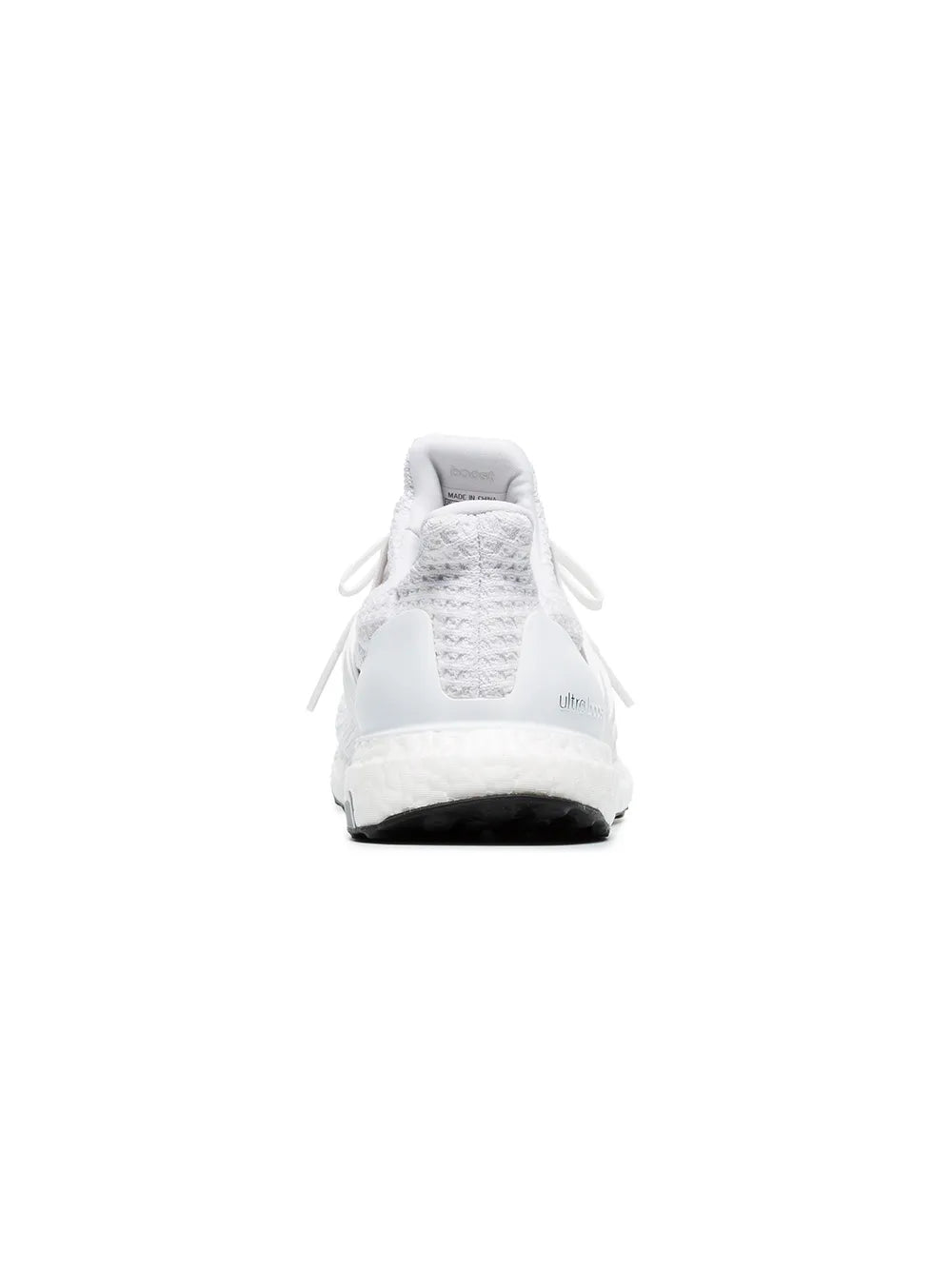 adidas Ultraboost Triple White Sneakers — Same as shown — Size US M 5 - US W 6.5 — Detail View