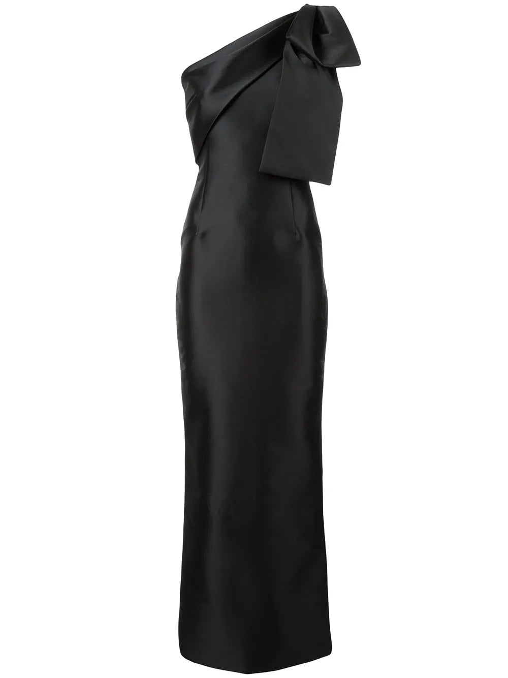 Sachin Babi Bonnie Fitted Dress — Black — Size XS — Front View