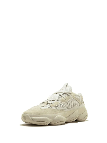 adidas Yeezy 500 Blush/Desert Rat Sneakers — Light Grey — Size US M 6 - US W 7.5 — Top View