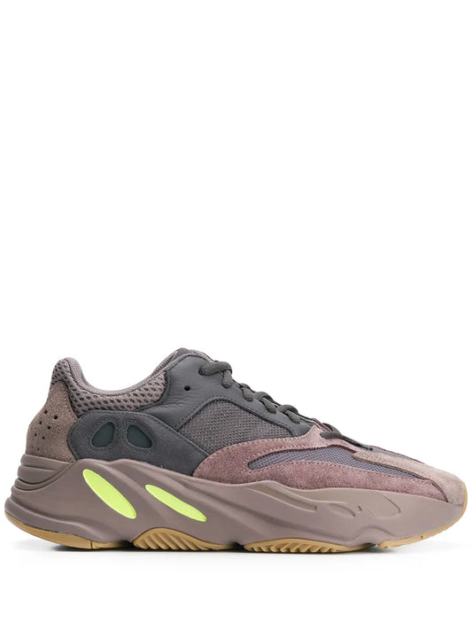 adidas Yeezy Boost 700 Mauve Sneakers — Grey/Light Purple — Size US M 8.5 - US W 10 — Front View