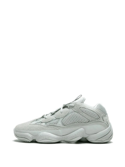 adidas Yeezy 500 Salt Sneakers — Light Grey — Size US M 8 - US W 9.5 — Lifestyle View
