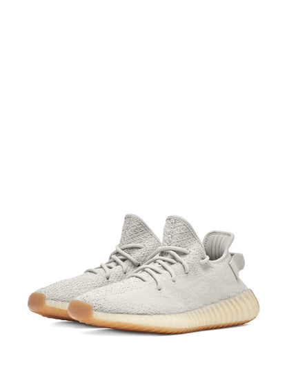 adidas Yeezy Boost 350 V2 Sesame Sneakers — Light Grey — Size US M 5.5 - US W 7 — Side View