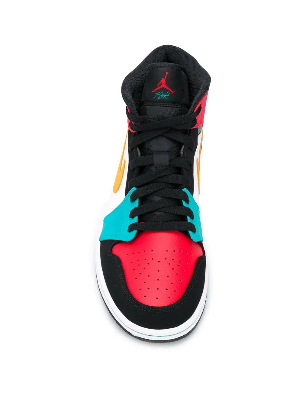 Air Jordan 1 Mid Multicolor — Multicolour — Size US M 11.5 - US W 13 — Top View