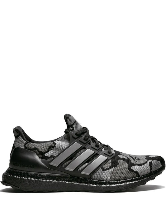 adidas X Bape Ultraboost 1St Camo Black Sneakers — Same as shown — Size US M 8 - US W 9.5 — Front View