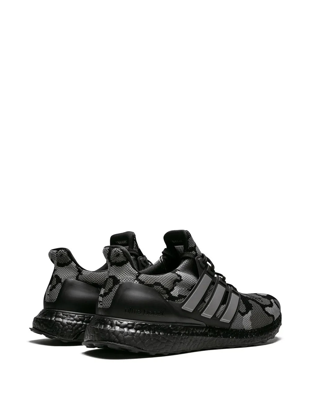 adidas X Bape Ultraboost 1St Camo Black Sneakers — Same as shown — Size US M 8 - US W 9.5 — Back View