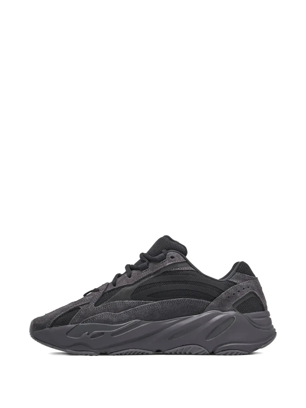 adidas Yeezy Boost 700 V2 Vanta Sneakers — Black — Size US M 8.5 - US W 10 — Back View