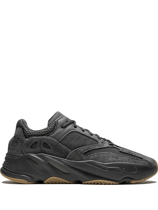 adidas Yeezy Boost 700 Utility Black Sneakers — Utility Black — Size US M 8.5 - US W 10 — Front View