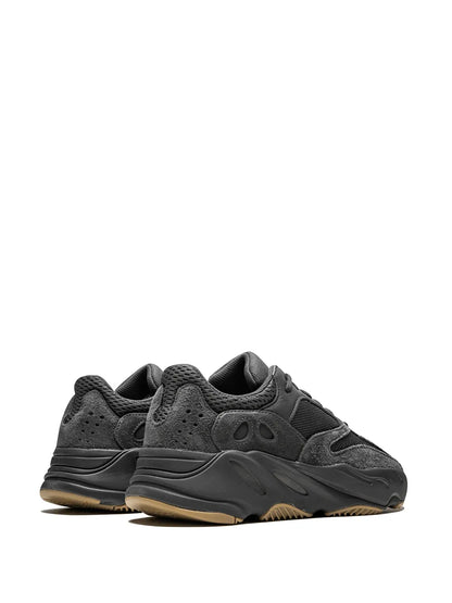 adidas Yeezy Boost 700 Utility Black Sneakers — Utility Black — Size US M 8.5 - US W 10 — Back View
