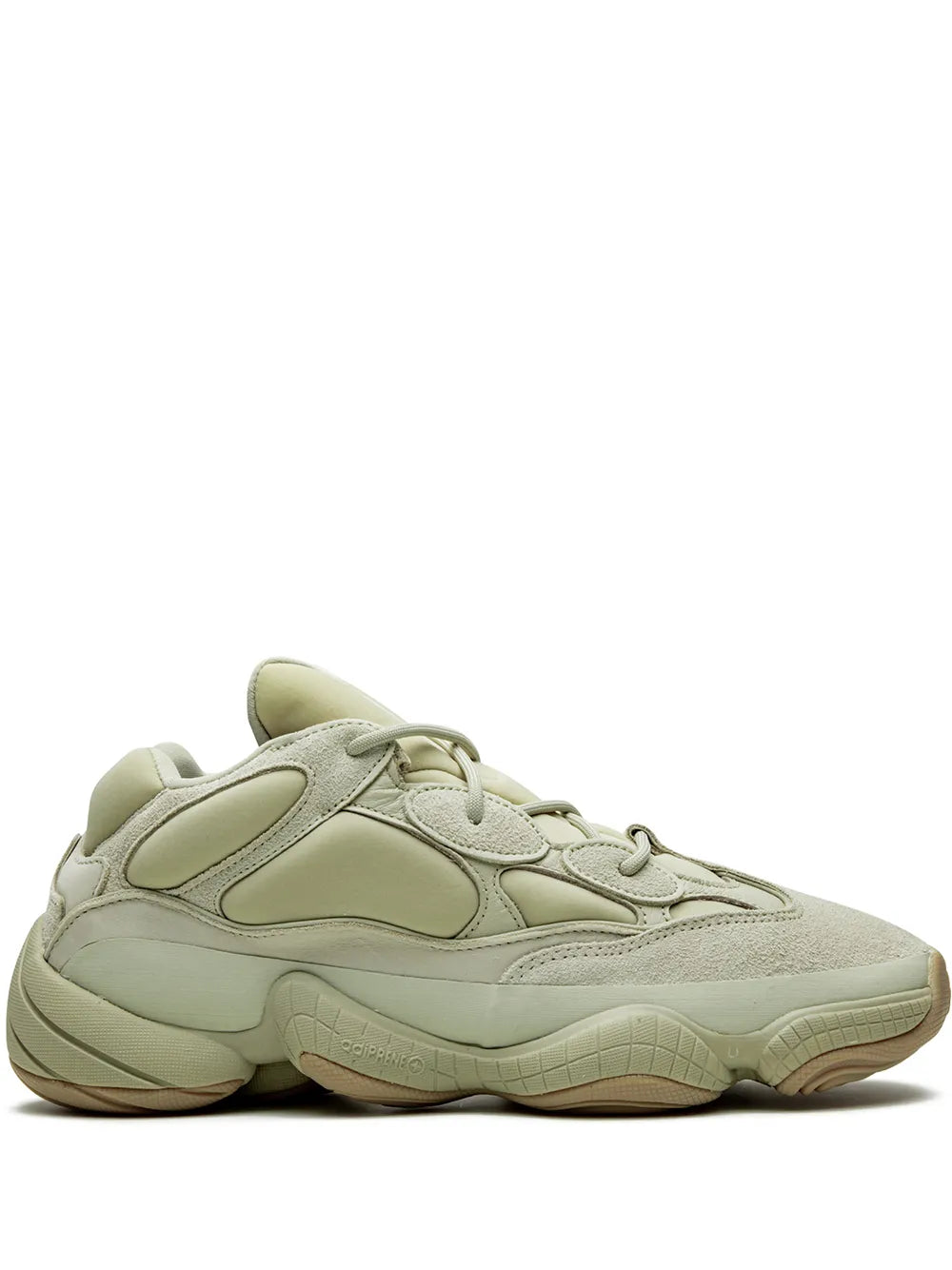 adidas Yeezy 500 Stone Sneakers — Stone Grey — Size US M 8 - US W 9.5 — Front View