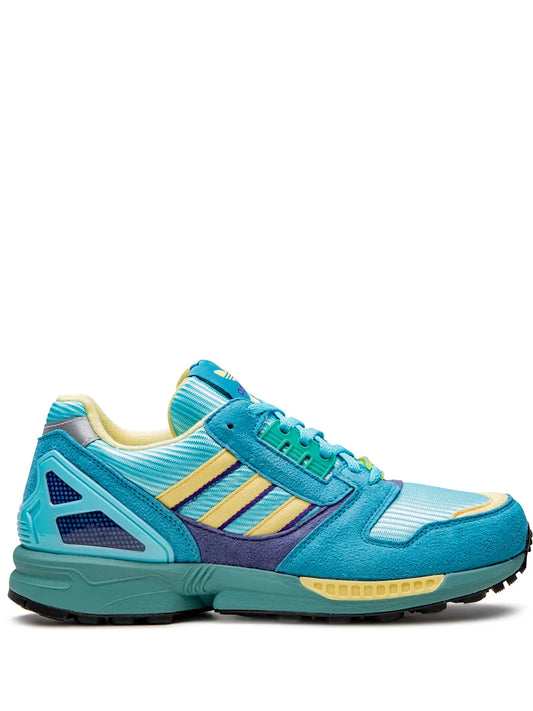 adidas Zx 8000 Sneakers — Aqua Blue — Size US M 5.5 - US W 7 — Front View