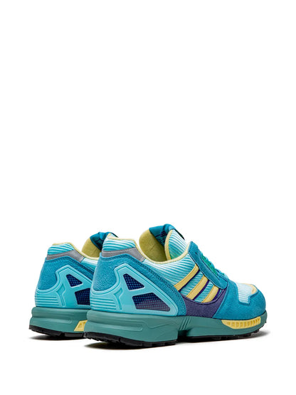 adidas Zx 8000 Sneakers — Aqua Blue — Size US M 5.5 - US W 7 — Back View