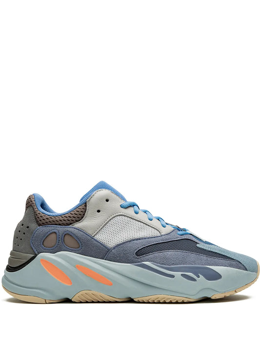 adidas Yeezy Boost 700 Carbon Blue Sneakers — Blue/Light Grey — Size US M 8.5 - US W 10 — Front View