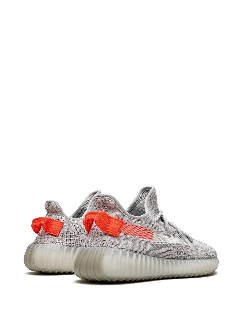 adidas Yeezy Boost 350 V2 Tail Light Sneakers — Light Grey — Size US M 5.5 - US W 7 — Back View