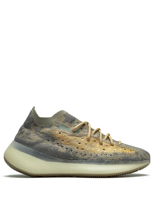 adidas Yeezy Boost 380 Mist Sneakers — Mist Grey — Size US M 8.5 - US W 10 — Front View