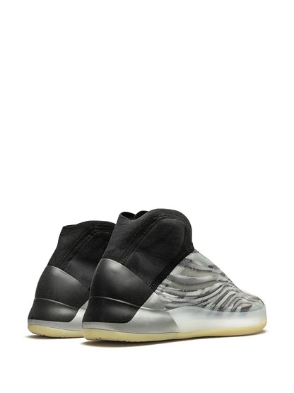 adidas Yeezy Qntm Bsktbl Yeezy Basketball Sneakers — Black — Size US M 3.5 - US W 5 — Back View