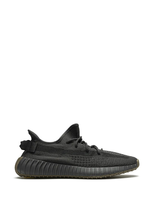 adidas Yeezy Boost 350 V2 Cinder Sneakers — Black — Size US M 11 - US W 12.5 — Front View