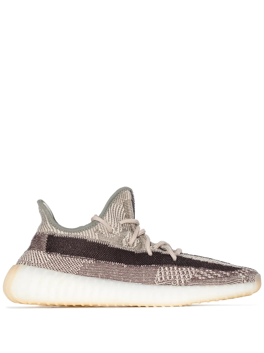 adidas Yeezy Boost 350 V2 Zyon Sneakers — Grey — Size US M 7.5 - US W 9 — Front View