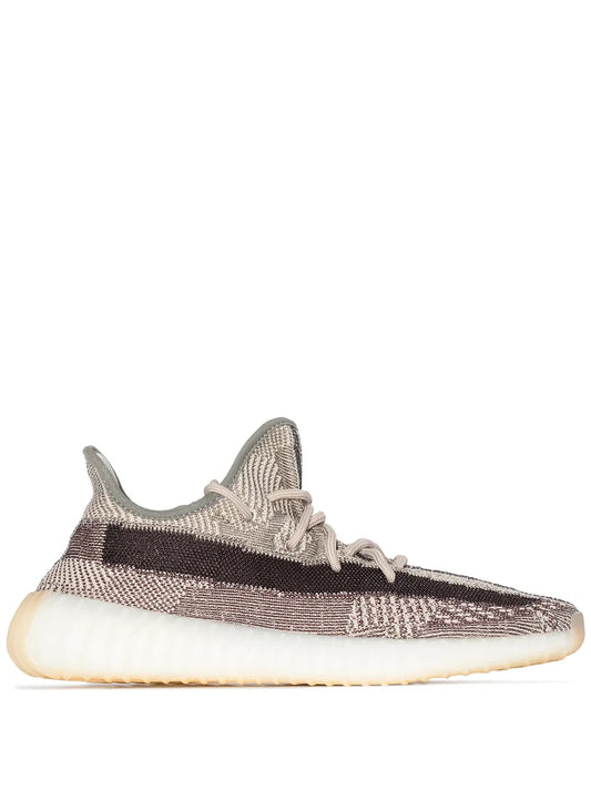 adidas Yeezy Boost 350 V2 Zyon Sneakers — Grey — Size US M 7.5 - US W 9 — Front View